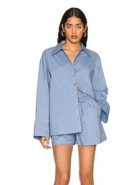 NWT Song of Style Kelso Shorts and Button Down